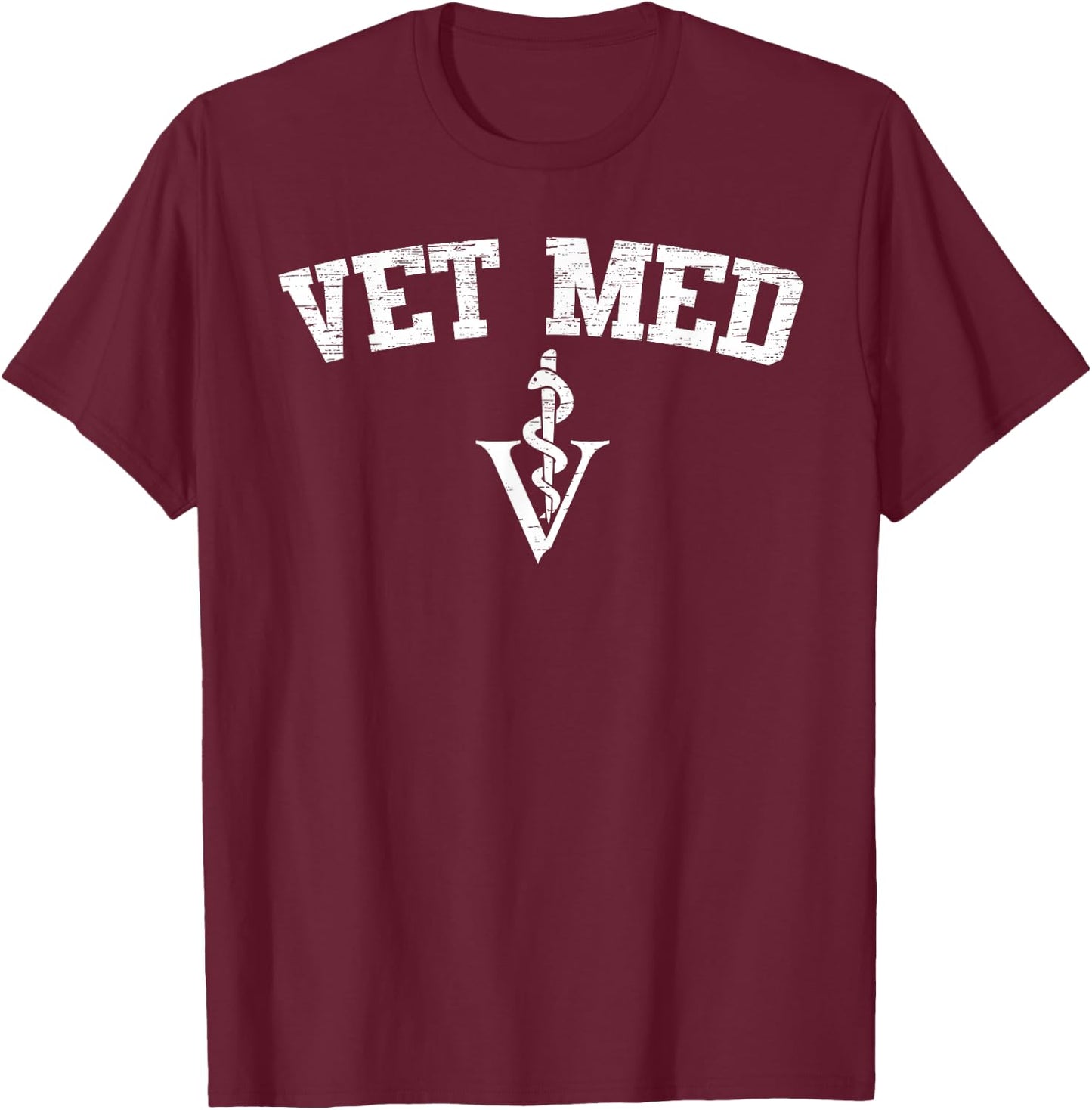 Vet Med Veterinarian Veterinary Medicine T-Shirt - T-Shirt | Maroon