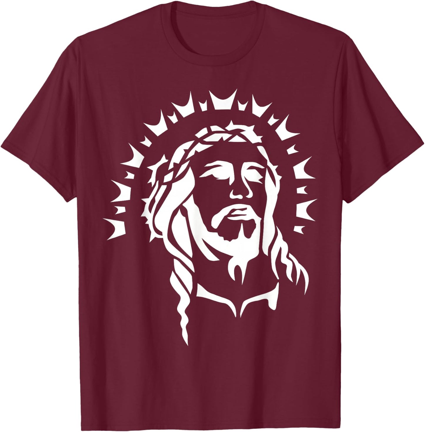 Jesus god T-Shirt - T-Shirt | Maroon