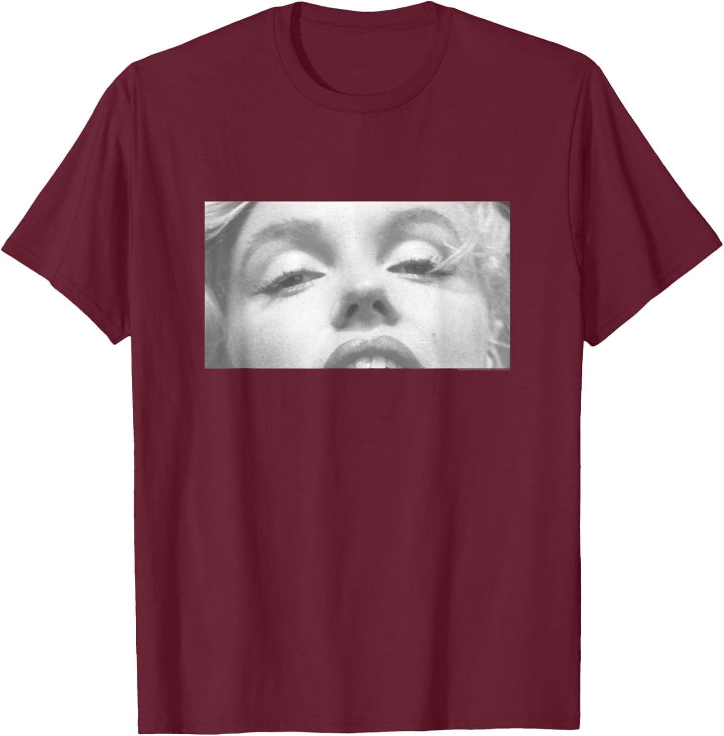 Marilyn Monroe Marilyn Eyes T-Shirt - T-Shirt | Maroon