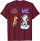 Dialysis Nurse Unicorn Renal Nursing RN Nephrology T-Shirt - T-Shirt | Maroon