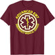 Advanced emergency medical technicians (AEMT) Kit Back Print T-Shirt - T-Shirt | Maroon