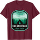 Fall Creek Falls State Park TN Camping T-Shirt - T-Shirt | Maroon