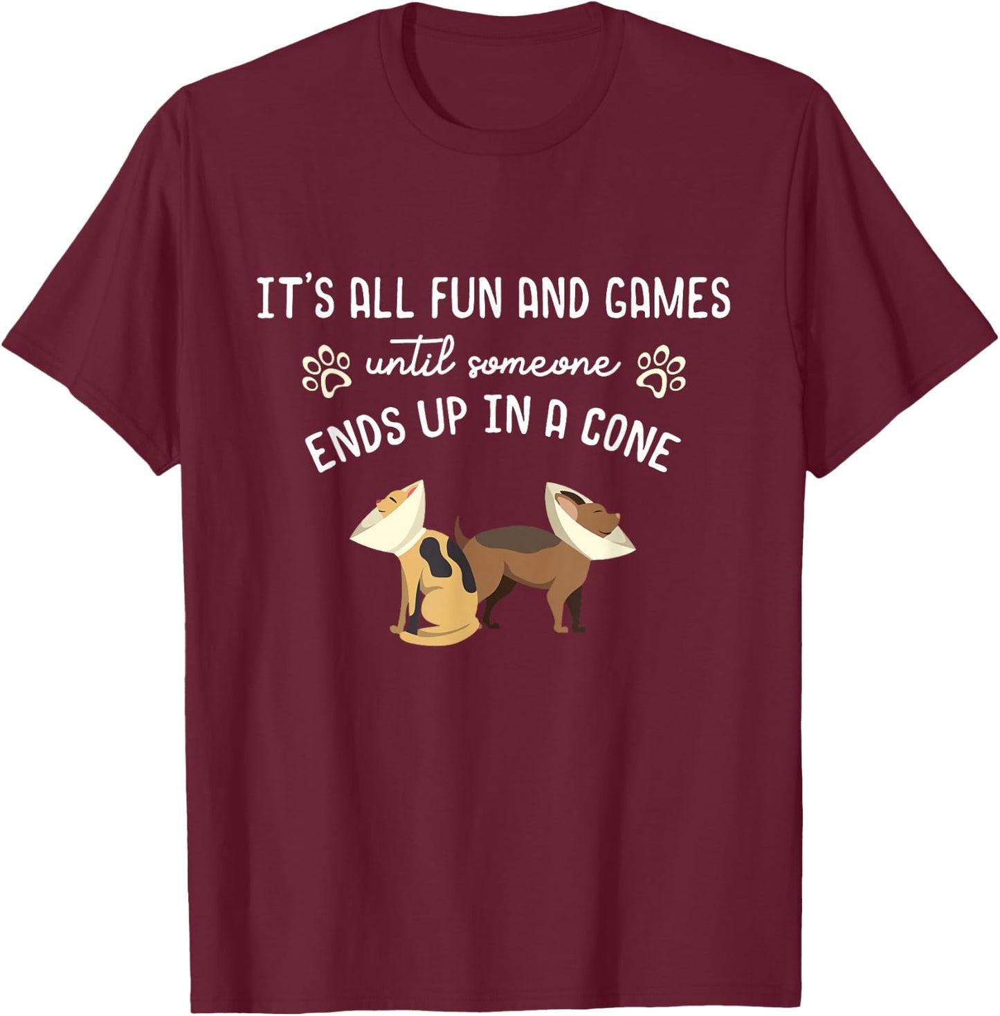 Funny Vet Student Veterinarian Gift Veterinarian T-Shirt - T-Shirt | Maroon