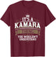 EWD It's a Kamara Thing You Wouldn't Understand Kamara T-Shirt - T-Shirt | Maroon