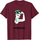 Liver Cancer Warrior Unbreakable Gift Awareness T-Shirt - T-Shirt | Maroon