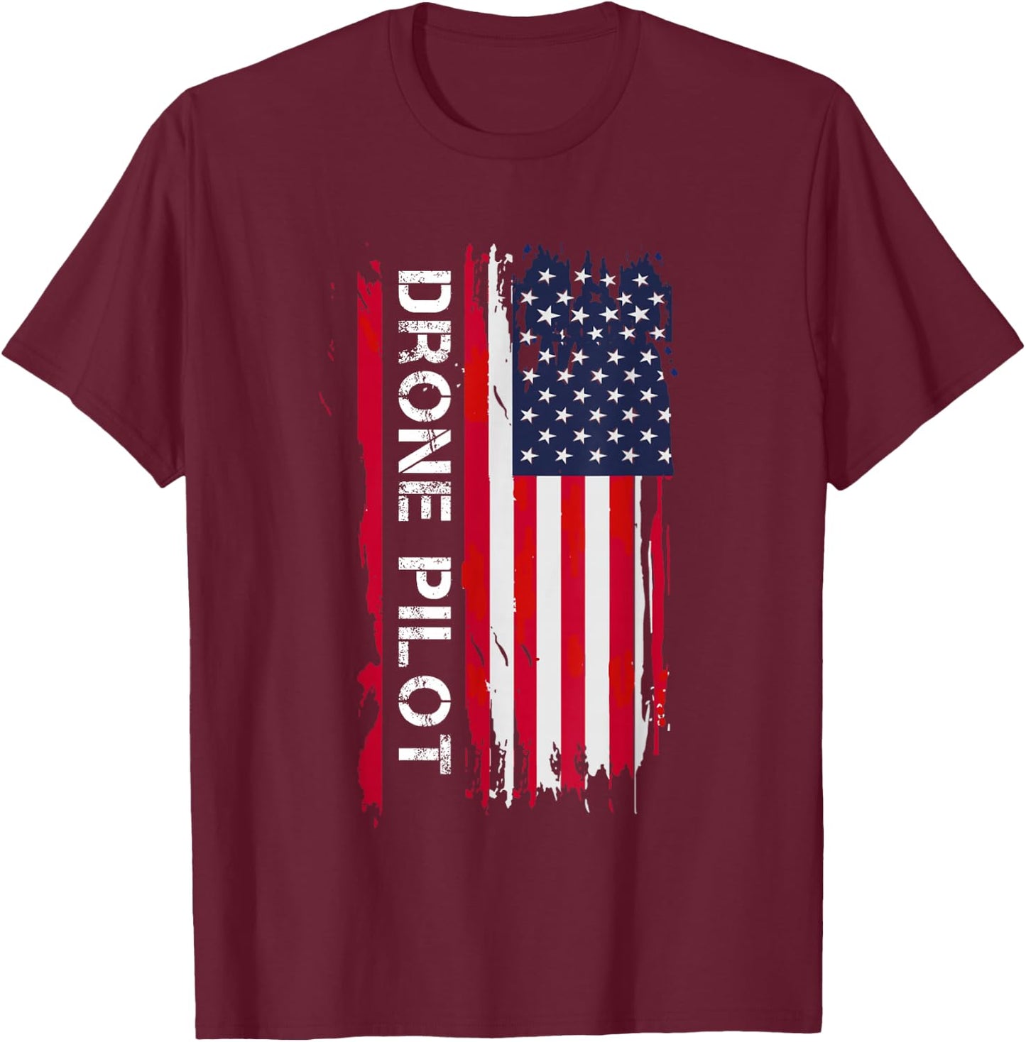 Drone Pilot T-Shirt - T-Shirt | Maroon