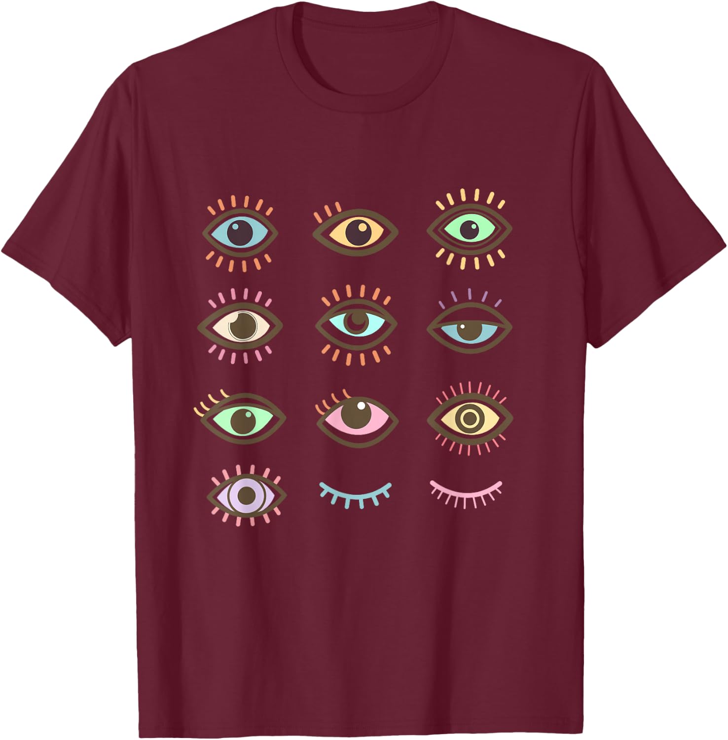 Ophthalmic Technician Tech Optometry And Optician T-Shirt - T-Shirt | Maroon