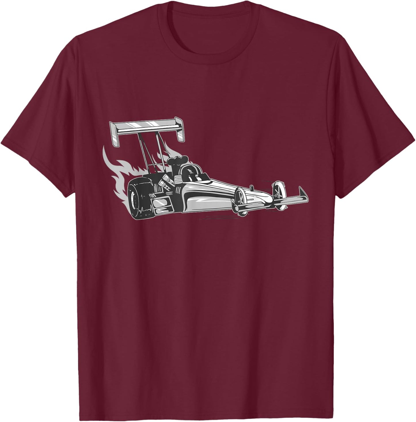 Dragster T-Shirt - T-Shirt | Maroon