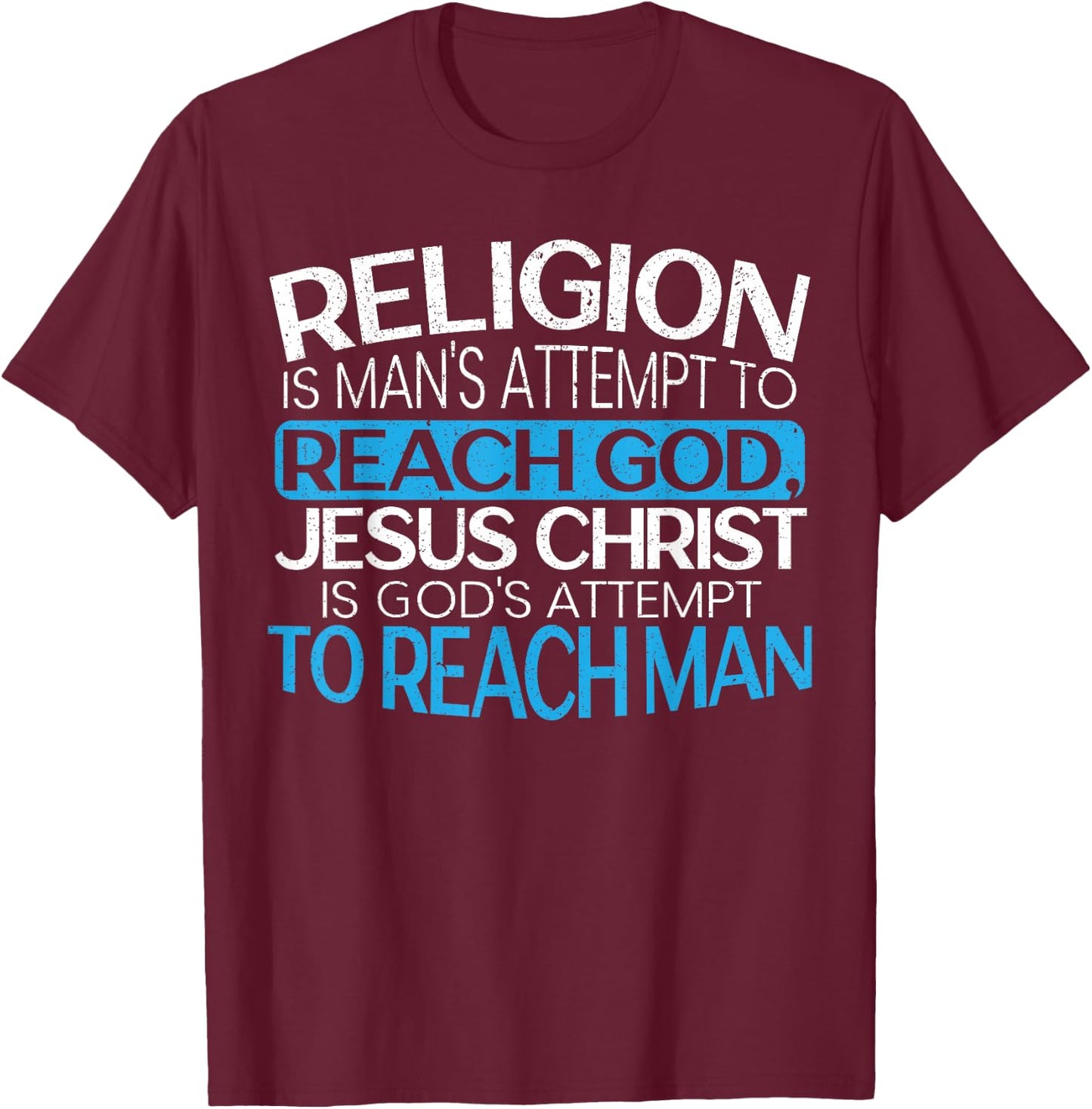 Christian Believer Religious Pastor Bible Scripture T-Shirt - T-Shirt | Maroon