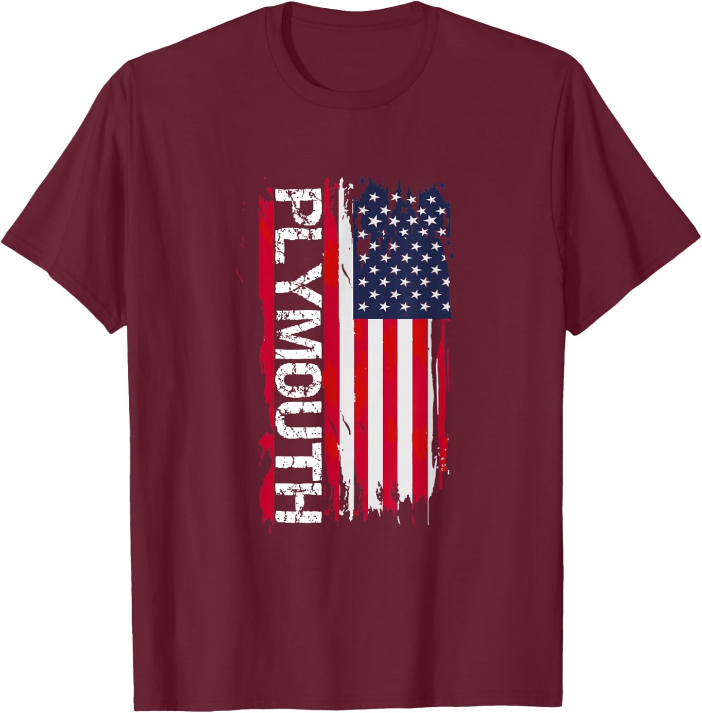 Plymouth City T-Shirt - T-Shirt | Maroon