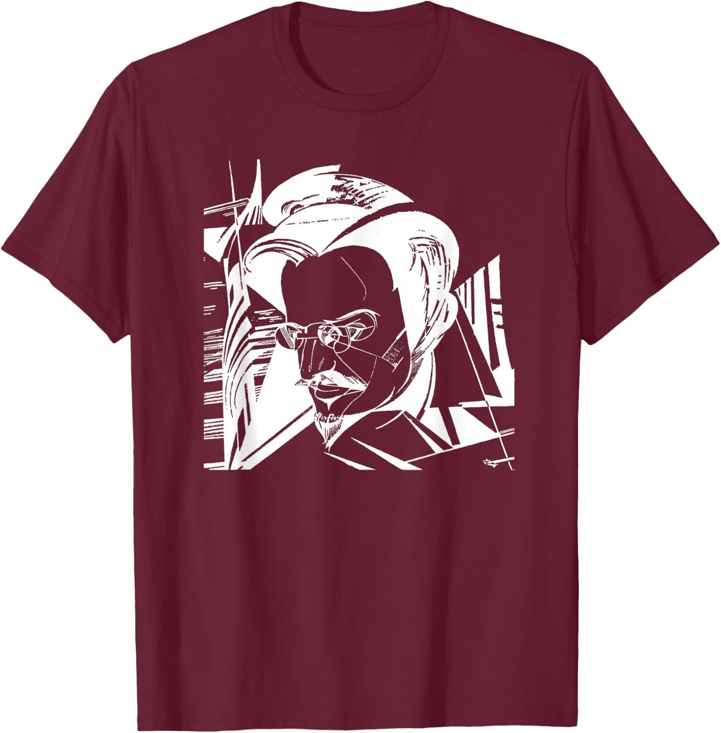 Leon Trotsky portrait T-Shirt - T-Shirt | Maroon