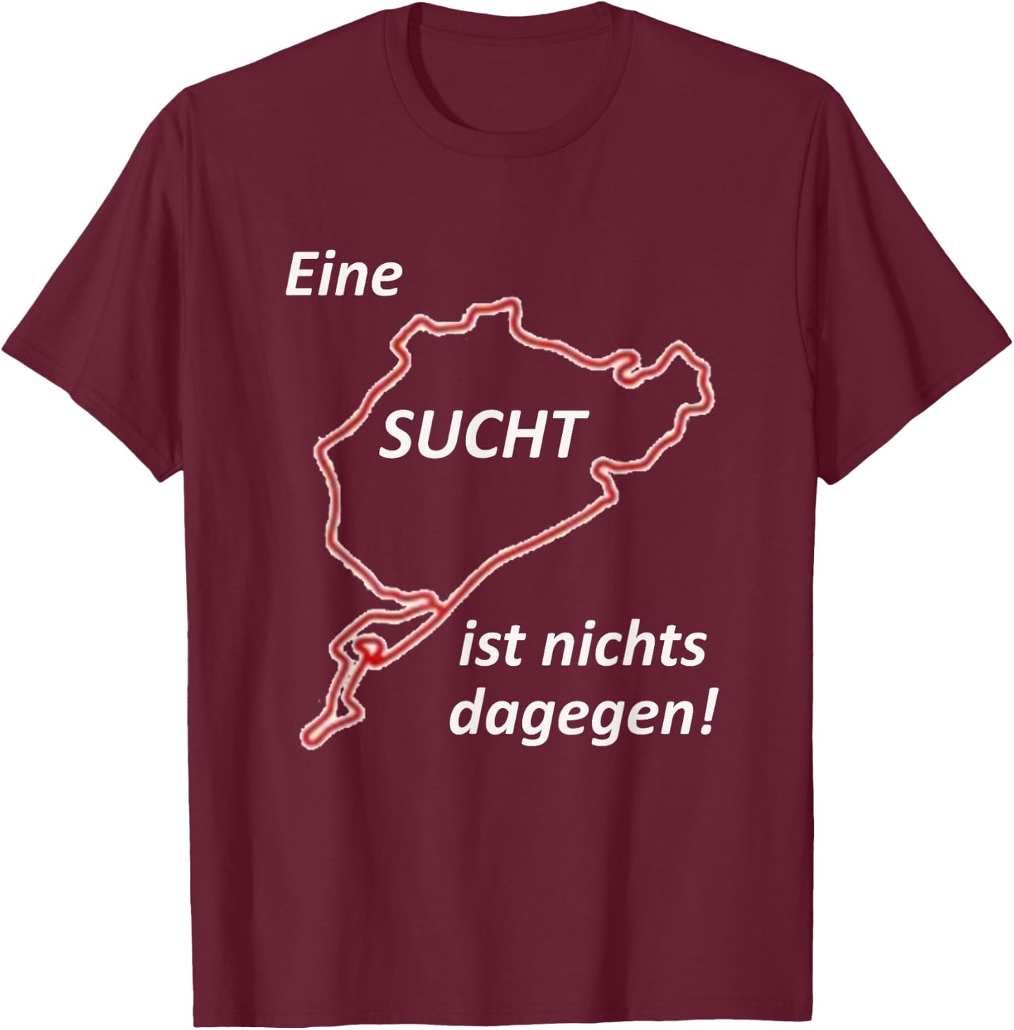 24H Racing, VLN, North Bow, Nürburgring, Women, Men T-Shirt - T-Shirt | Maroon