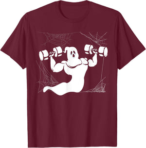 Halloween Weightlifting Gym Instructor Body Builder Fitness T-Shirt - T-Shirt | Maroon