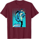JoJo Part 1 Phantom Blood Jonathan Joestar Star Pattern T-Shirt - T-Shirt | Maroon