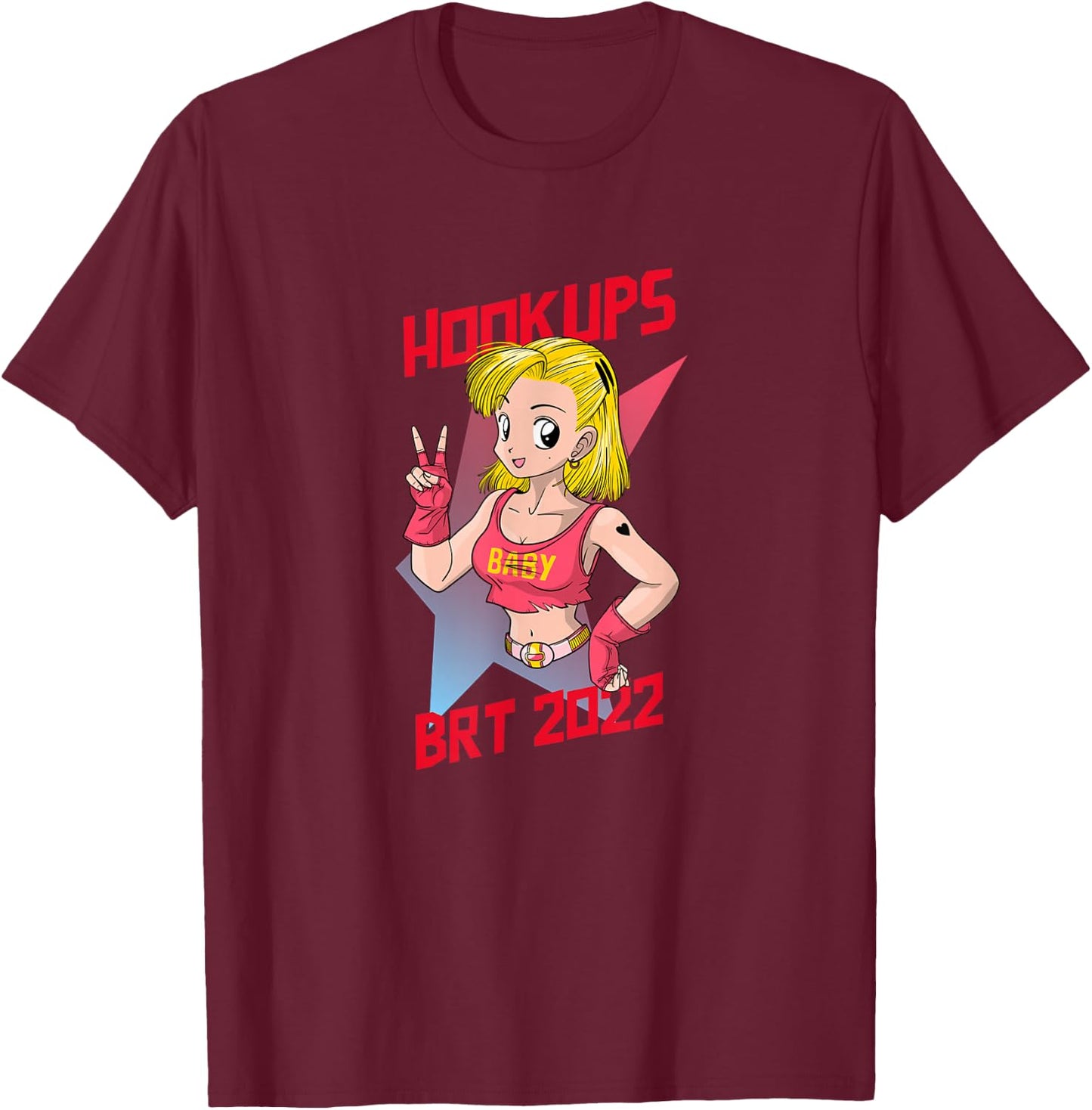 Hookups BRT #1 T-Shirt - T-Shirt | Maroon