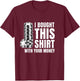 Poker Player Poker Cards Game Money T-Shirt - T-Shirt | Maroon