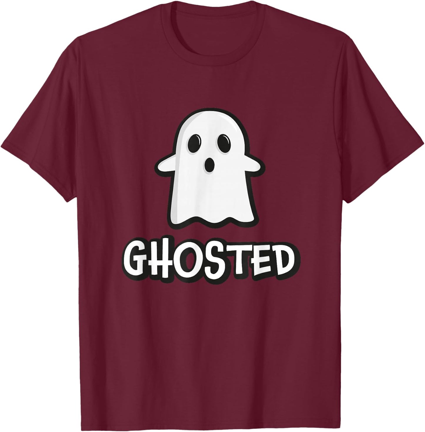 Ghosted T-Shirt - T-Shirt | Maroon