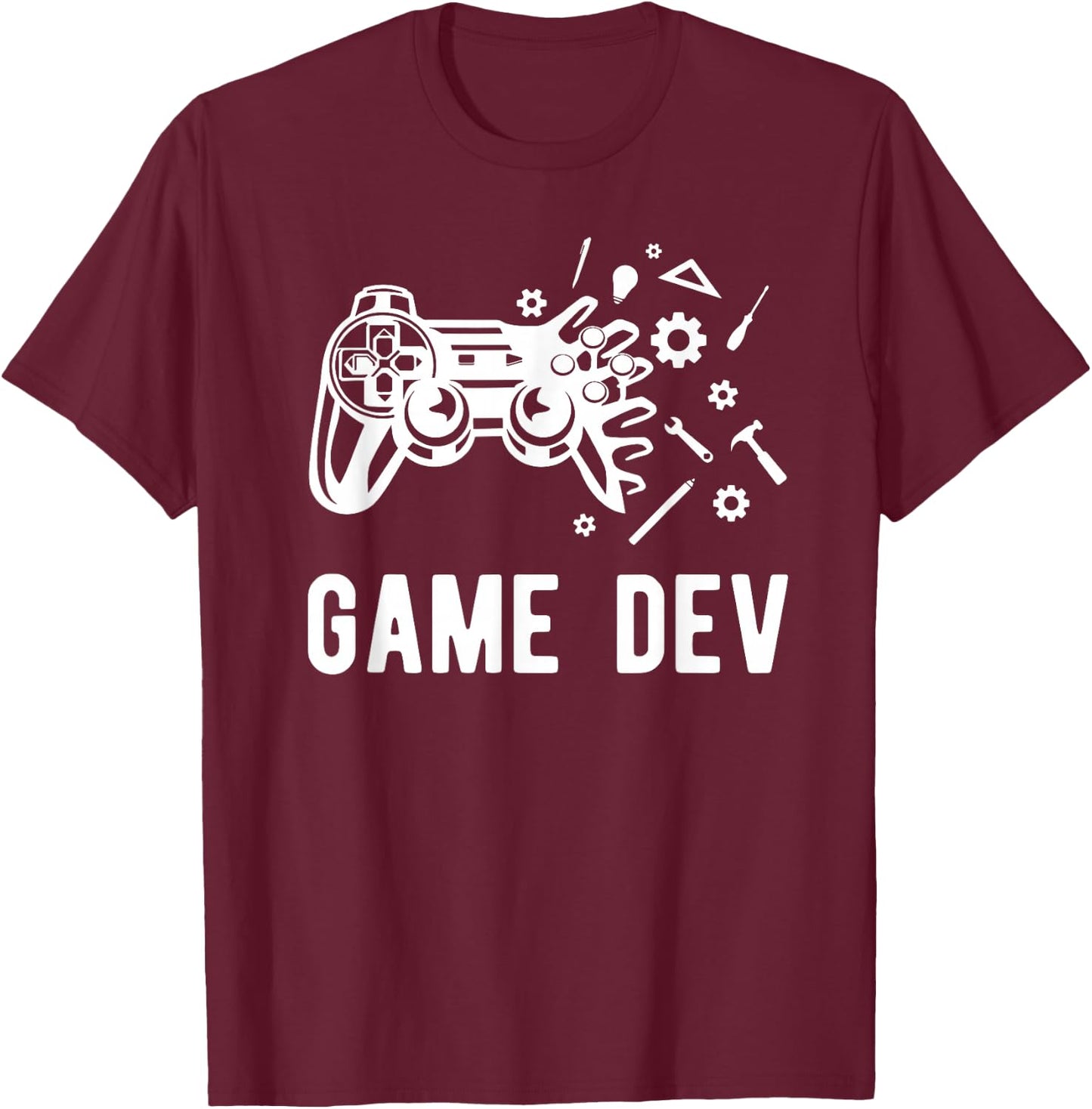 Game Developer Game Dev Game Developer T-Shirt - T-Shirt | Maroon