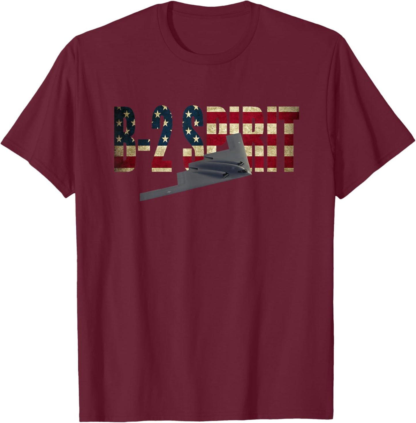 B-2 Spirit T-Shirt - T-Shirt | Maroon