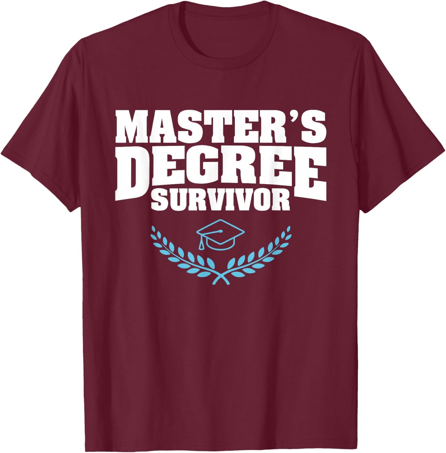 Cool Masters Degree Women MBA Student Graduation T-Shirt - T-Shirt | Maroon