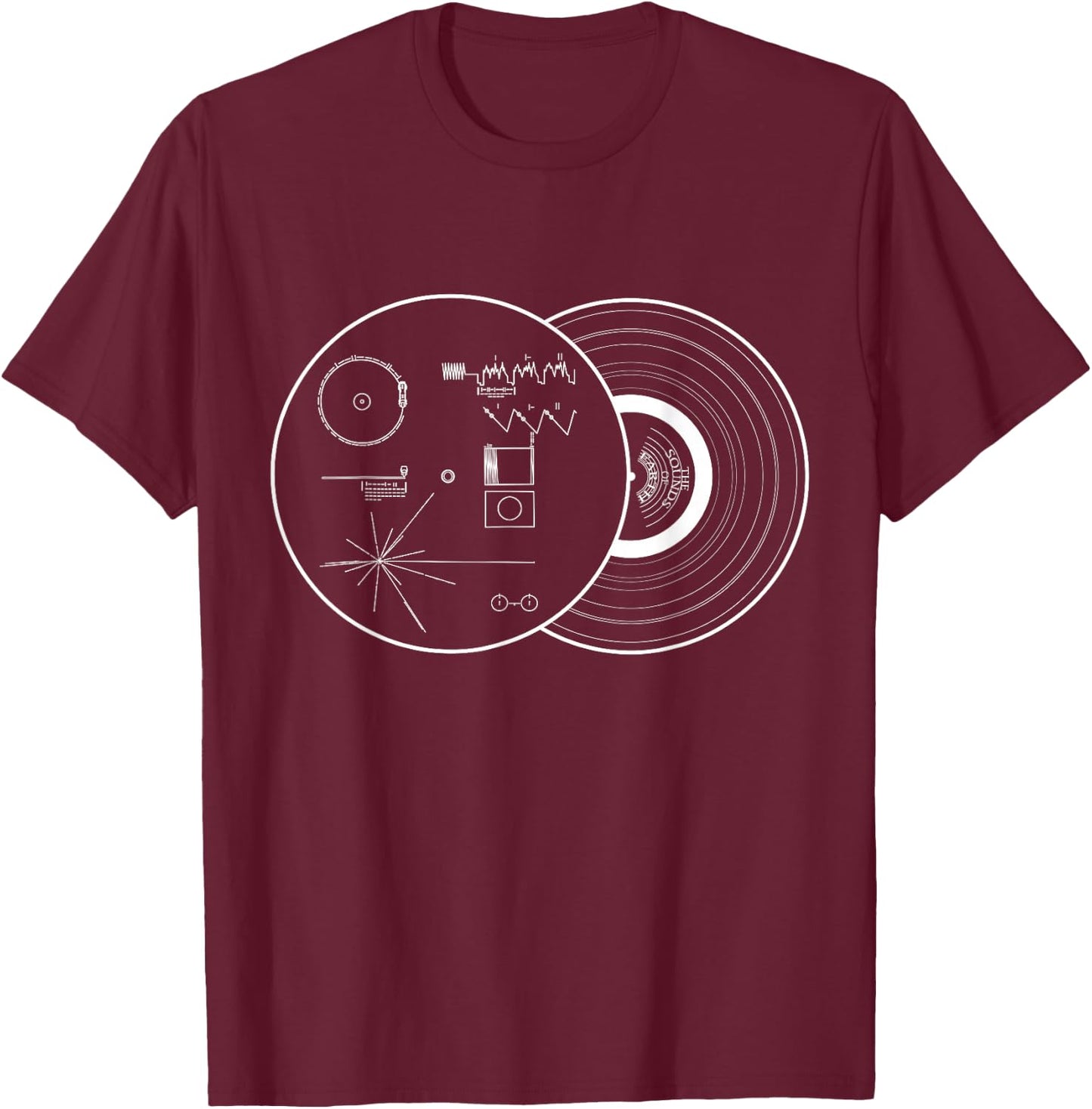 Alien Life Physics Gift Galaxy Astrophysicist T-Shirt - T-Shirt | Maroon