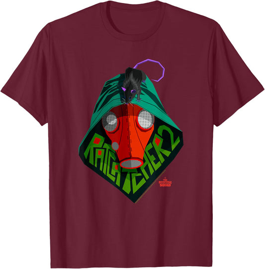 The Suicide Squad Big Ratcatcher 2 Logo T-Shirt - T-Shirt | Maroon