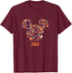 Disney Mickey Mouse Icon Halloween Dad T-Shirt - T-Shirt | Maroon