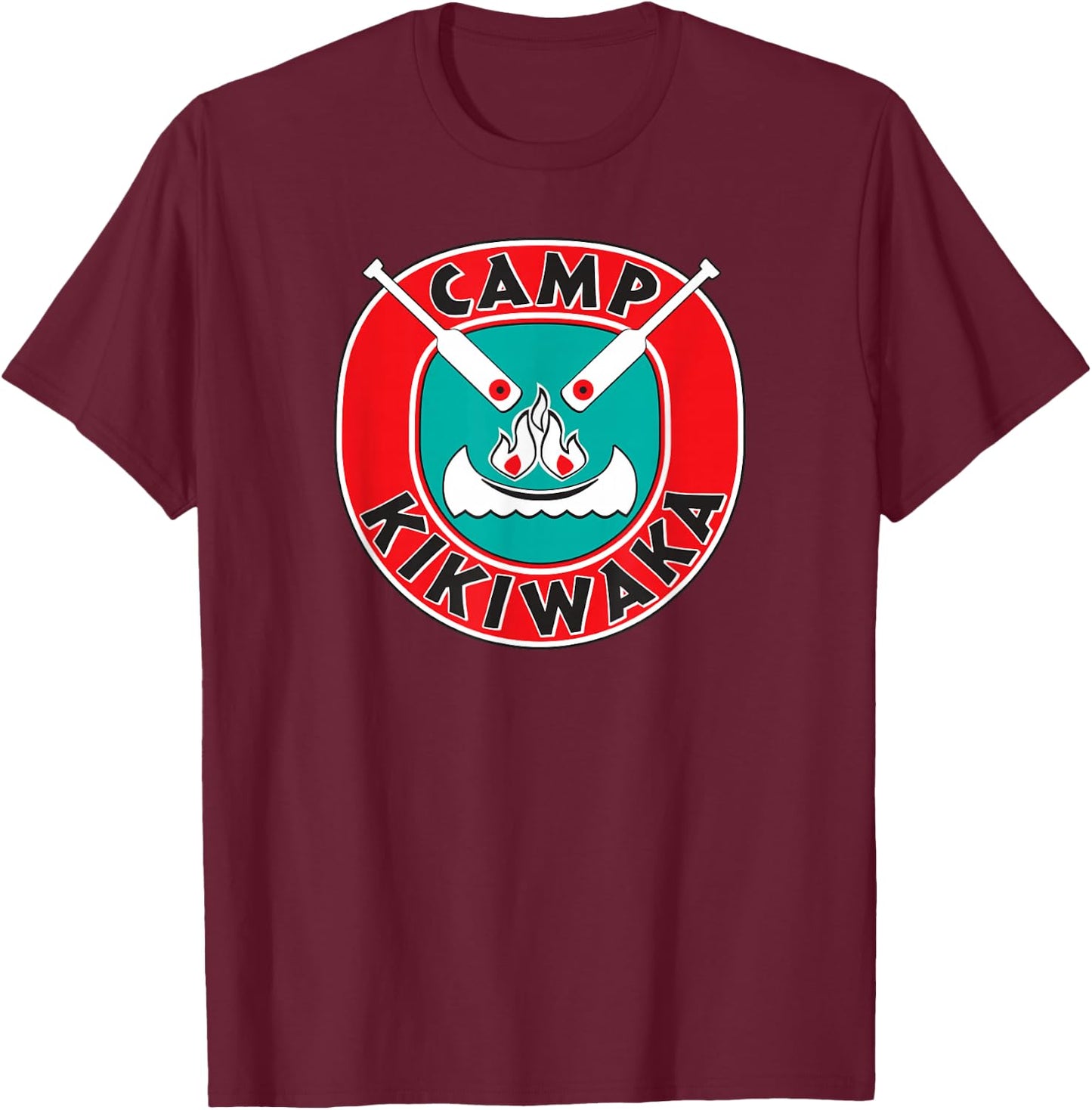 Disney Channel Bunk'd Camp Kikiwaka Small T-Shirt - T-Shirt | Maroon