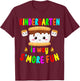 Back to School Kindergarten is way S'more Fun Kids Teachers T-Shirt - T-Shirt | Maroon