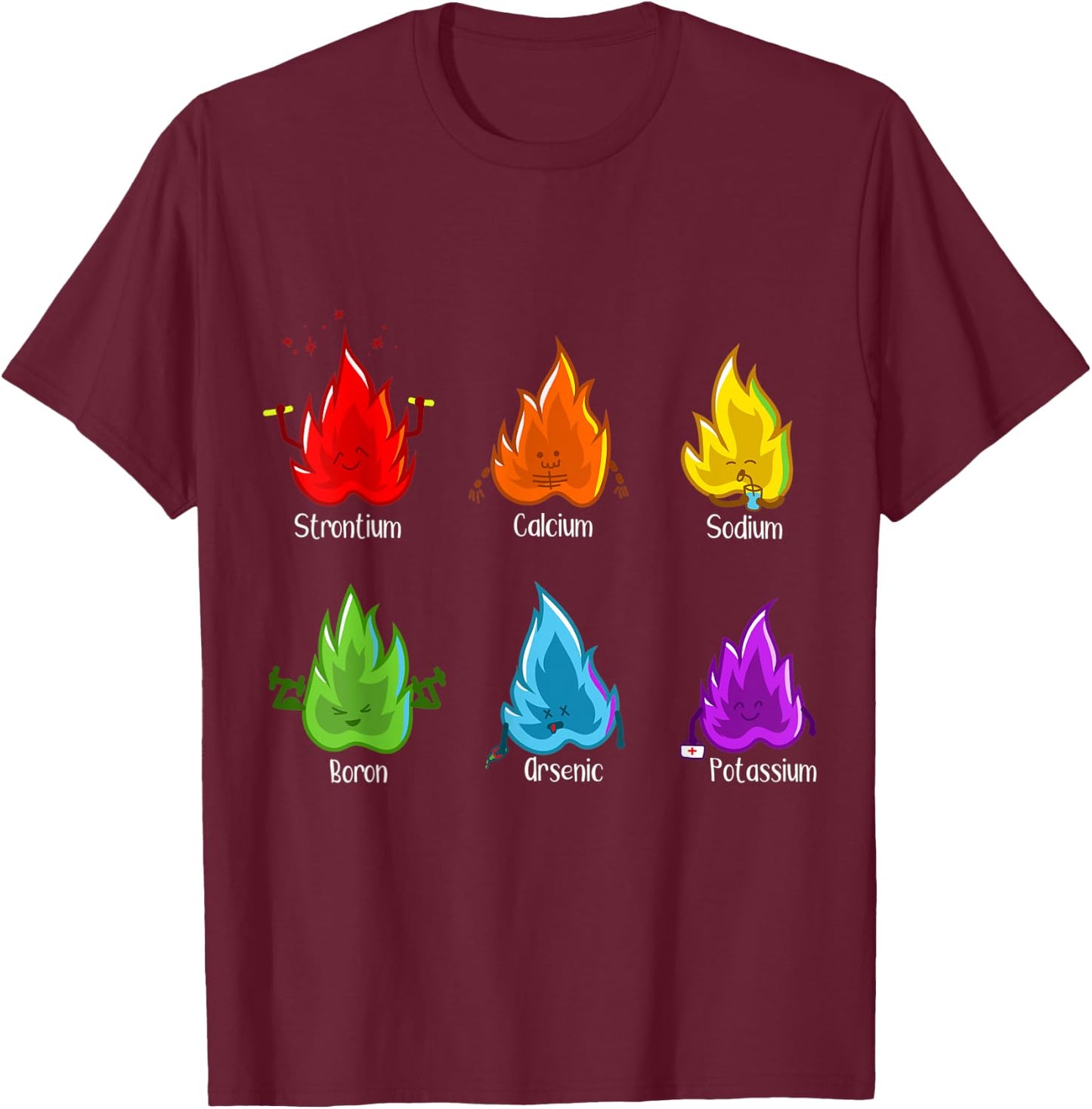 Chemical Bonds Chemistry Chemist Science Lover Chemist T-Shirt - T-Shirt | Maroon