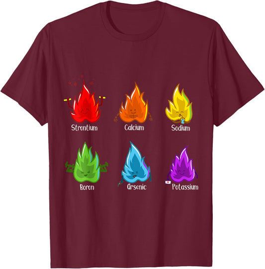 Chemical Bonds Chemistry Chemist Science Lover Chemist T-Shirt - T-Shirt | Maroon