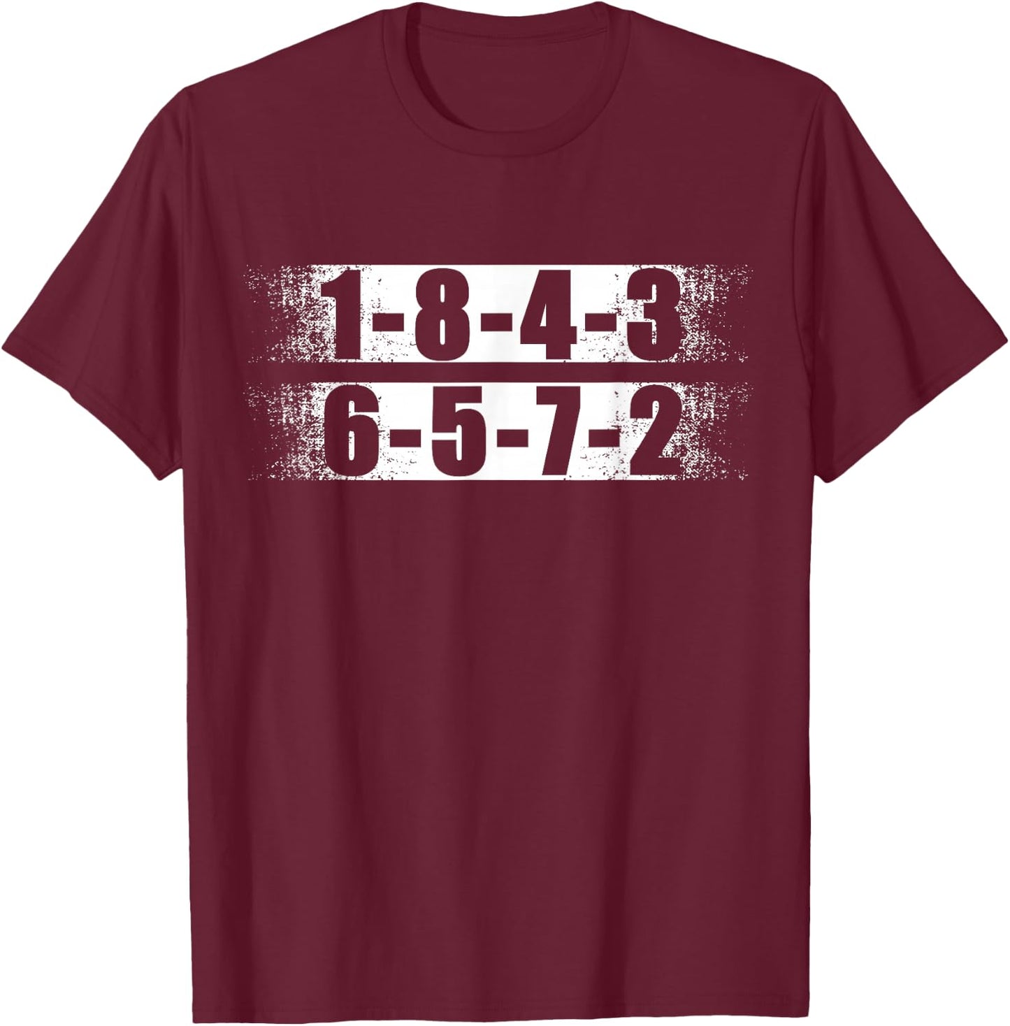 18436572 Firing Order Vintage T-Shirt - T-Shirt | Maroon