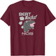NCIS Bert Rocks T-Shirt - T-Shirt | Maroon