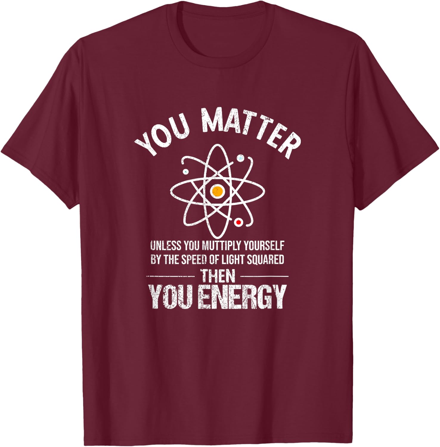 Science Chemistry Experiments T-Shirt - T-Shirt | Maroon
