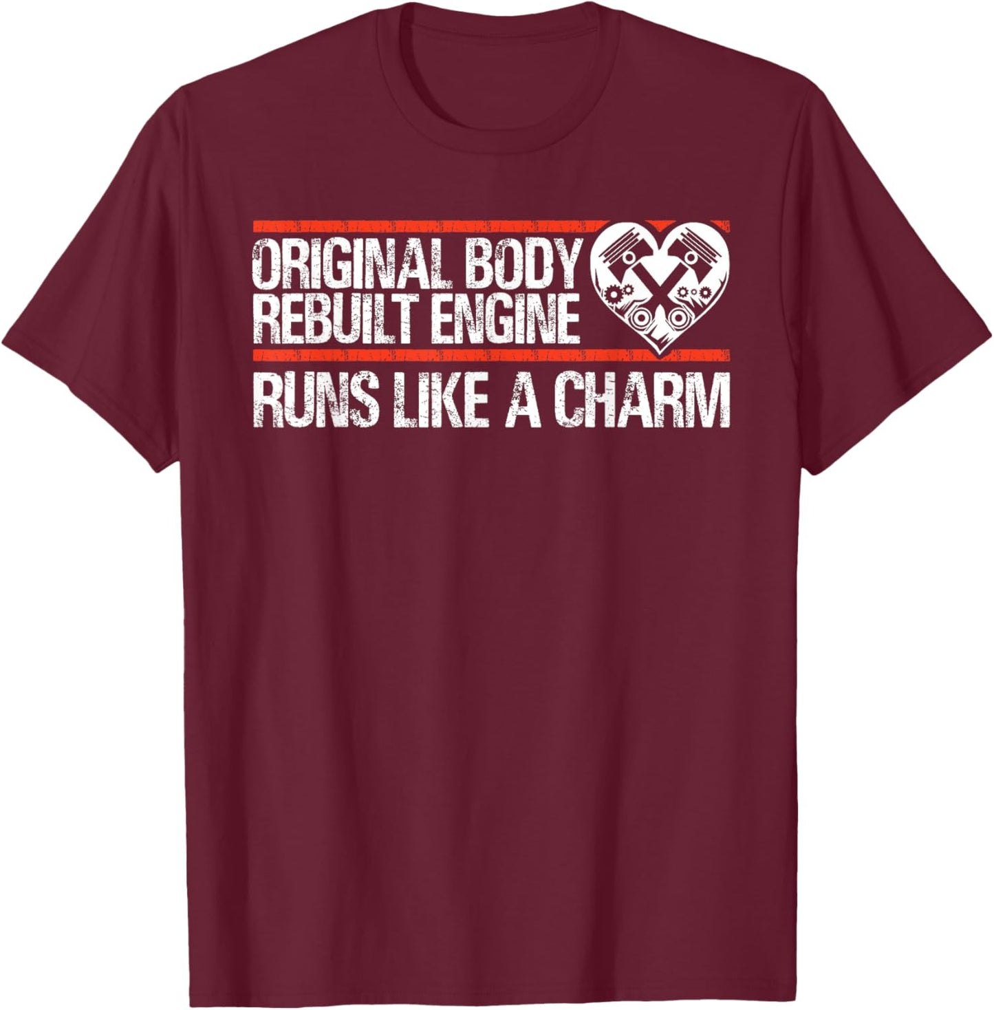 Funny Heart Attack Survivor Women Open Heart Surgery T-Shirt - T-Shirt | Maroon