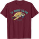 St. George Island Florida Sea Turtle Design T-Shirt - T-Shirt | Maroon
