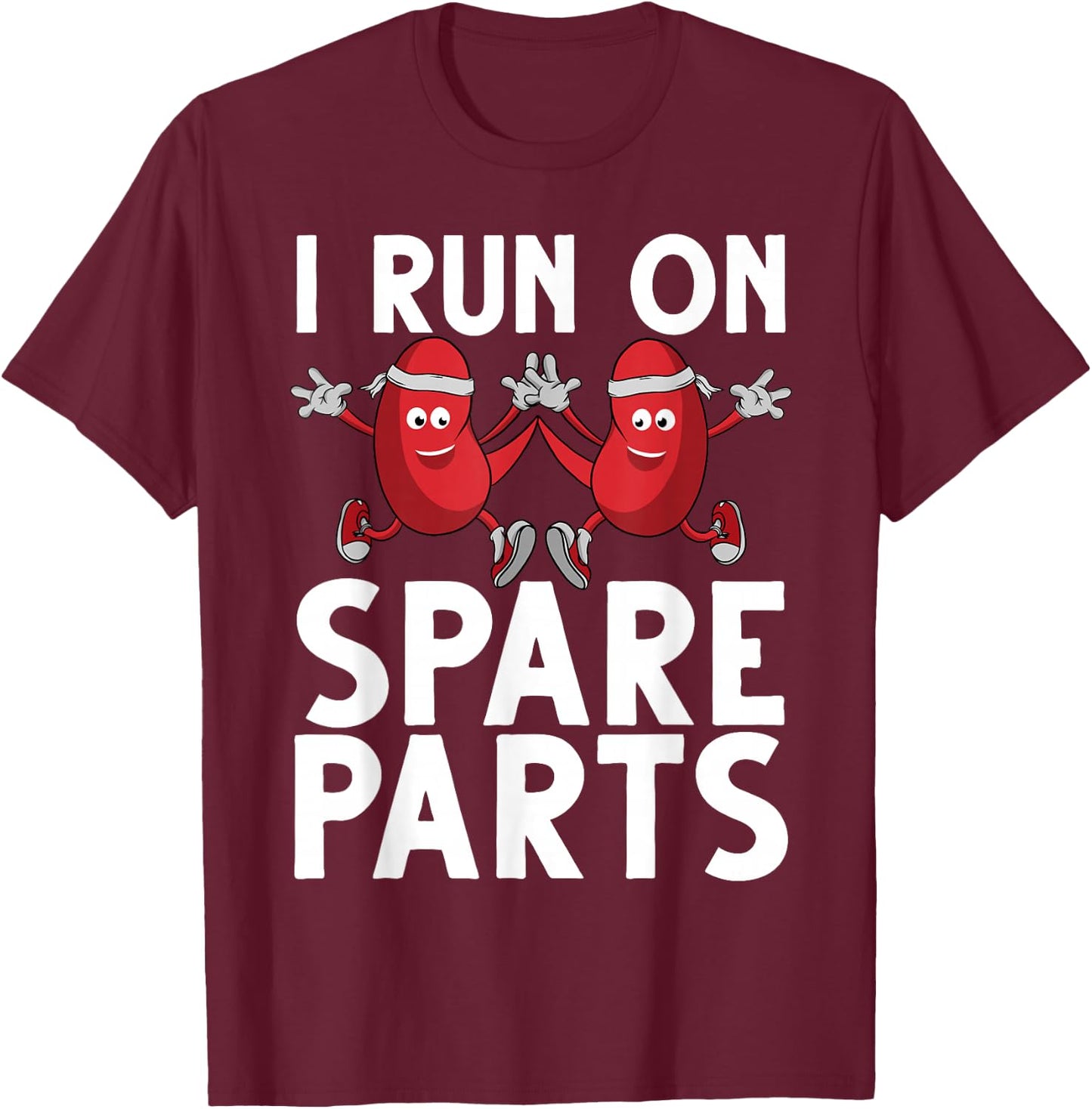 Cool Kidney Donor Art Men Women Kidney Recipient Transplant T-Shirt - T-Shirt | Maroon