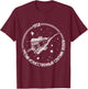 Sputnik USSR Soviet Union Space Propaganda T-Shirt - T-Shirt | Maroon