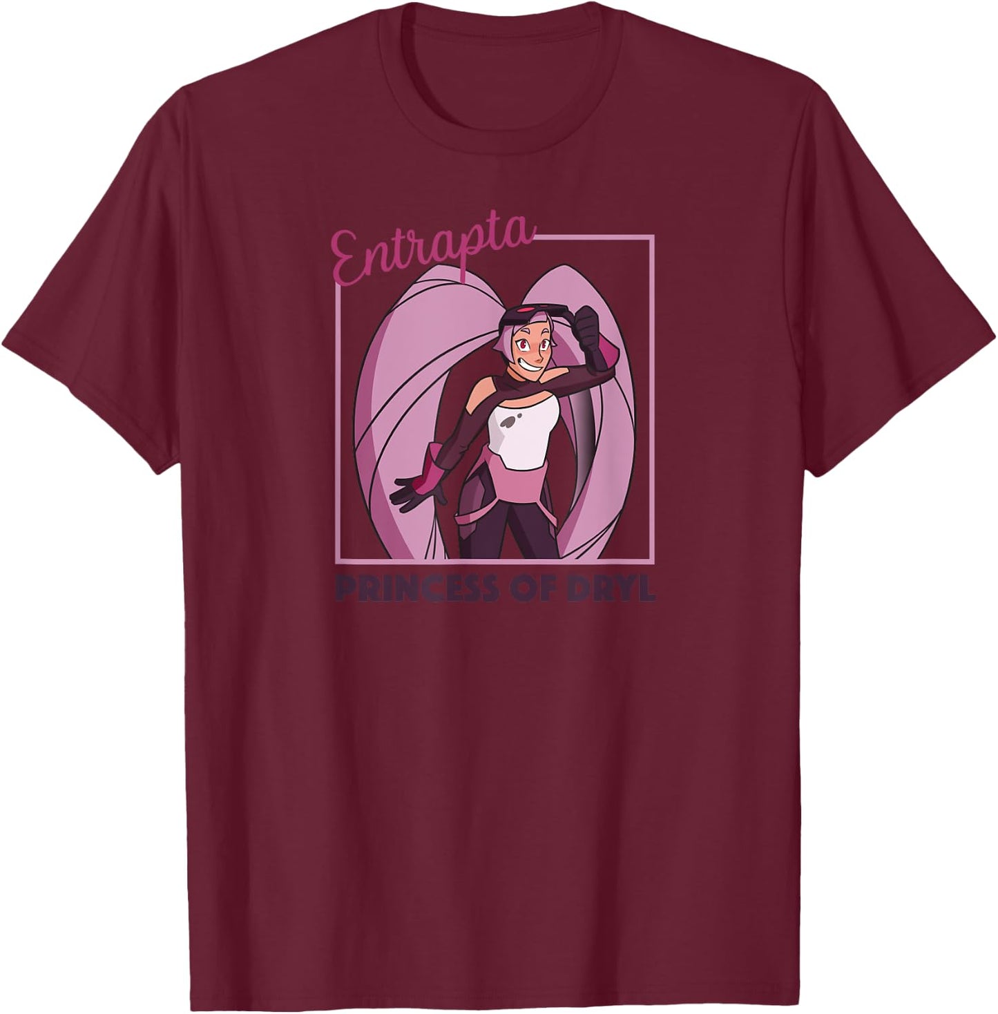 She-Ra: Princess of Force Entrapta T-Shirt - T-Shirt | Maroon