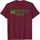 Attempting To Give A Fuck Loading T-Shirt - T-Shirt | Maroon