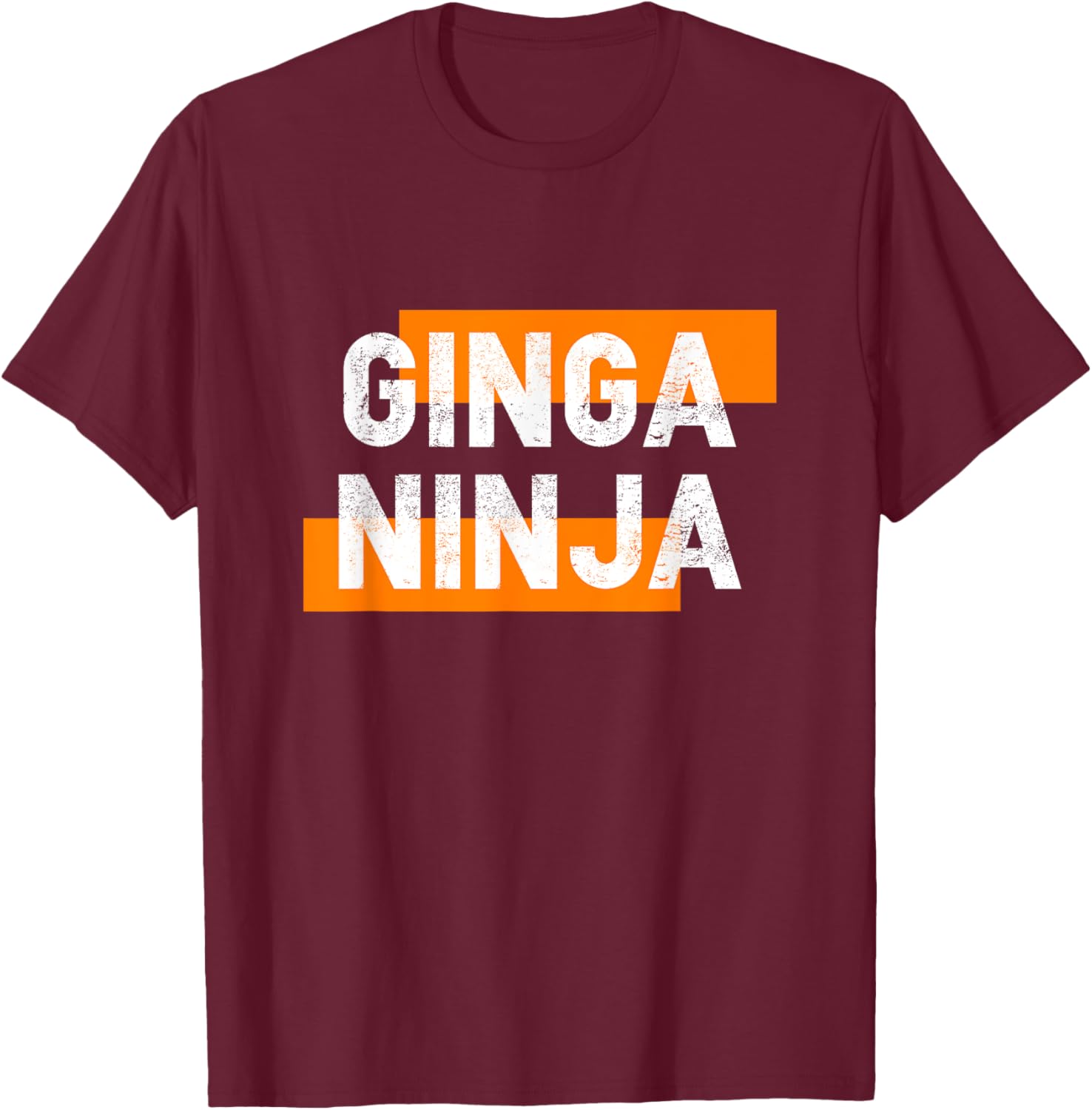 Ginga Ninja T-Shirt - T-Shirt | Maroon