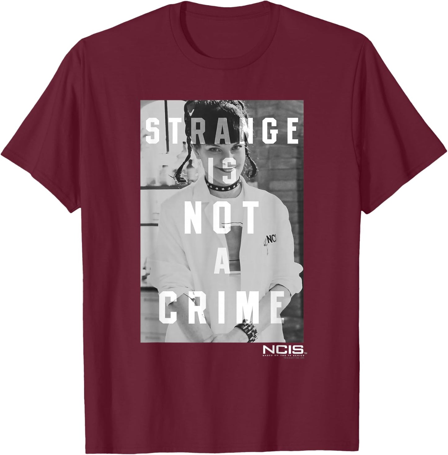 NCIS Strange T-Shirt - T-Shirt | Maroon