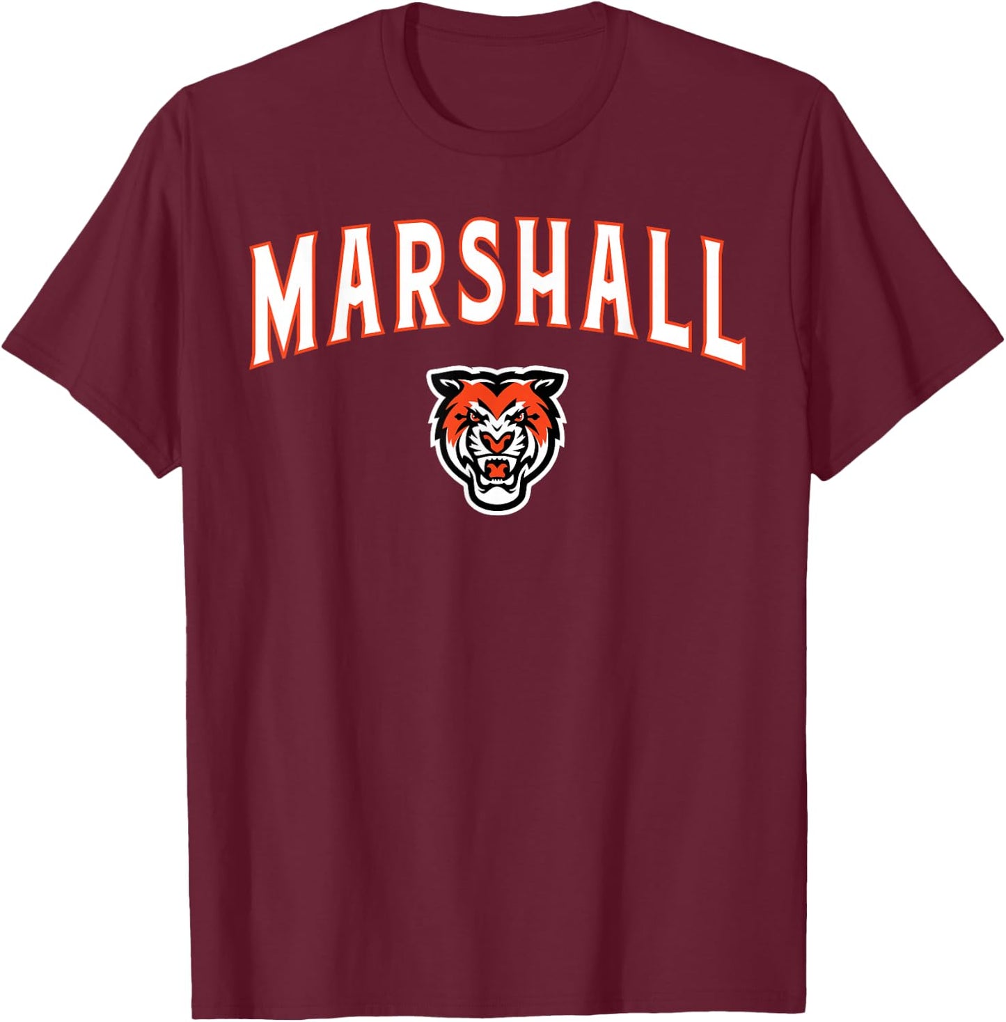 Marshall High School Tigers T-Shirt - T-Shirt | Maroon
