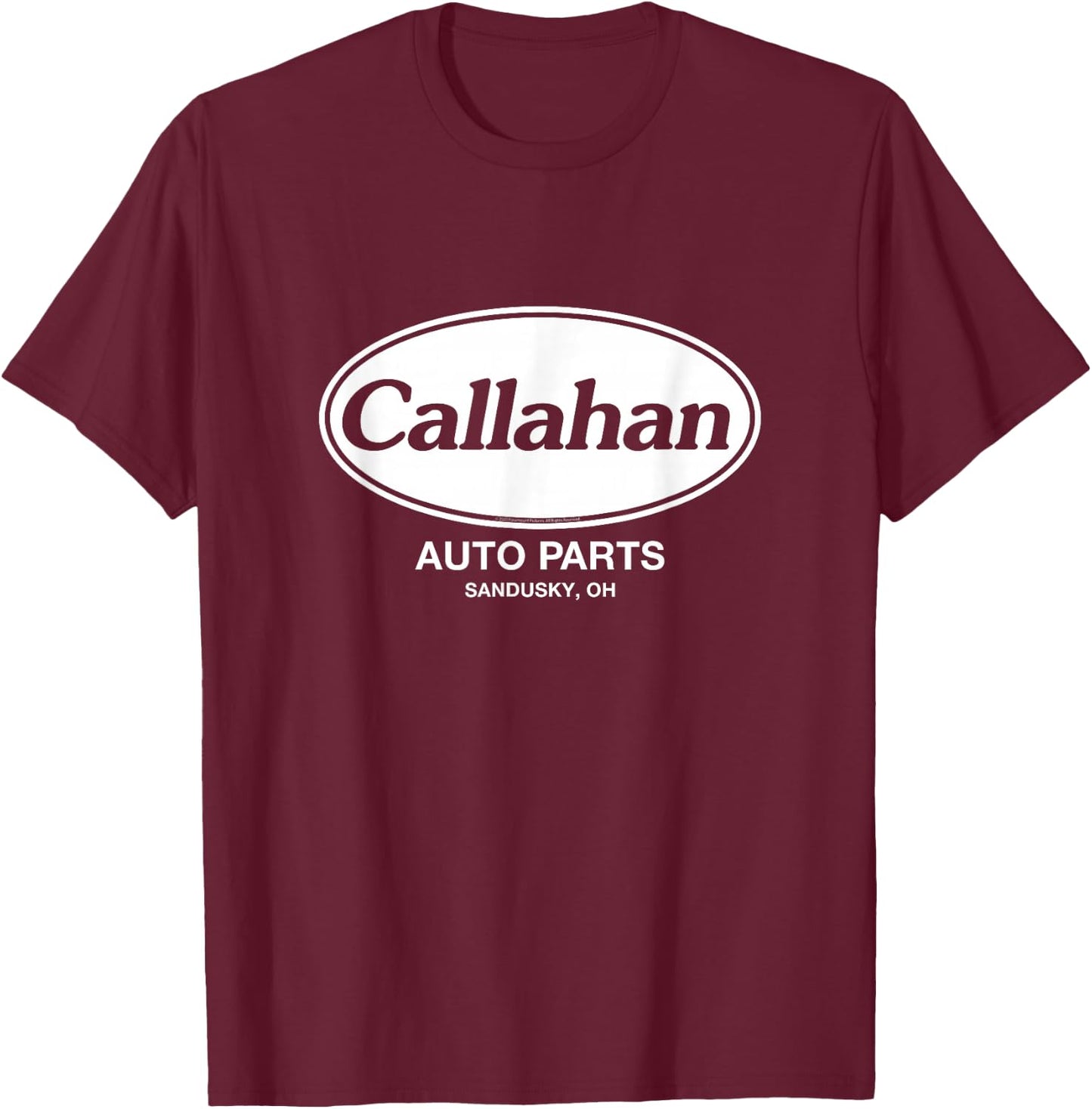 Tommy Boy Callahan Auto Parts Sandusky, Ohio T-Shirt - T-Shirt | Maroon
