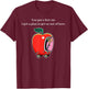 You Got A Fast Car Funny Apple Car Pun Humor Graphic T-Shirt - T-Shirt | Maroon