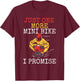 Just One More Mini Bike Minimoto Pocket Bike T-Shirt - T-Shirt | Maroon
