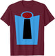 Disney Pixar Incredibles Blue Suit Halloween Small T-Shirt - T-Shirt | Maroon