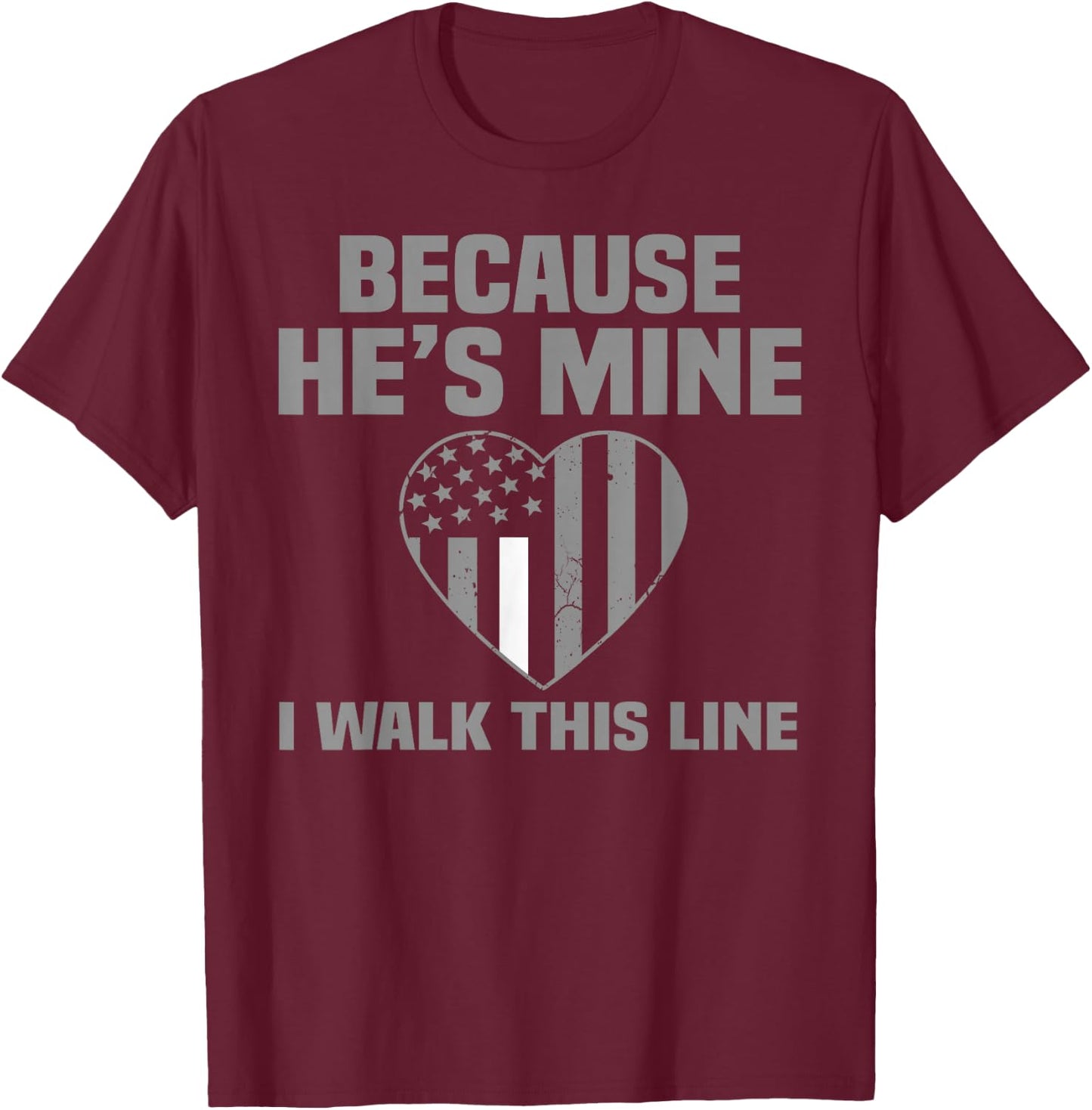 Wife Girlfriend Ems Officers Emt Paramedic Funny Shirt T-Shirt - T-Shirt | Maroon