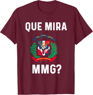 Dominicana Flag RD Dominican Republic Slang RD Quote KLK T-Shirt - T-Shirt | Maroon