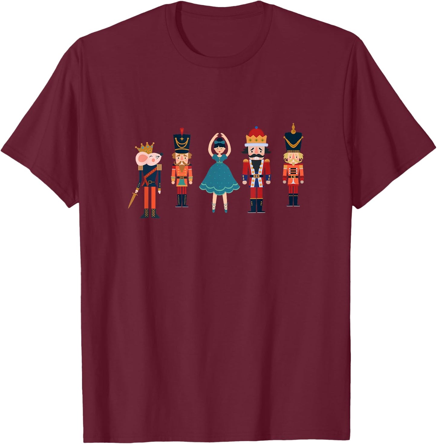 King Rat Princess Nutcracker Ballet T-Shirt - T-Shirt | Maroon